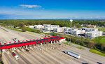 Indiana Tollroad Portage Toll Plaza